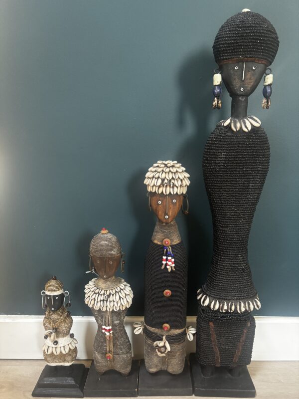 Ensemble statues en perles L M S XS