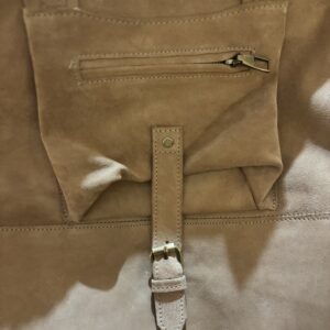 Poche extérieur sac camel clair