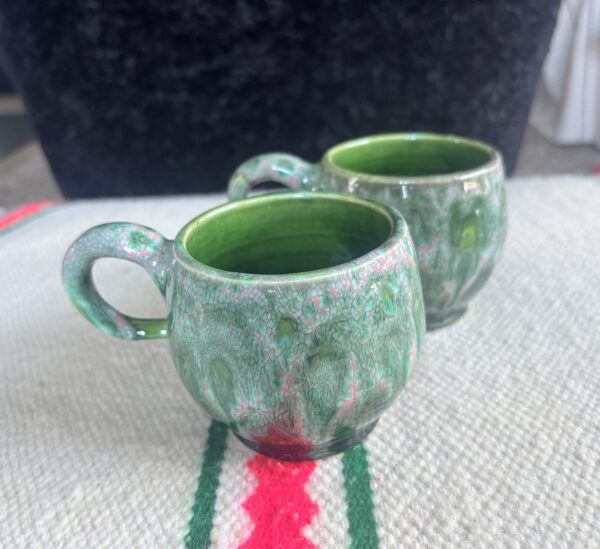 Tasse en céramique dégradé de couleurs Forme arrondie Collection Mosaïque du Maroc