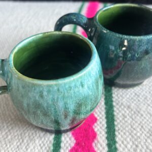 Tasses en céramique émaillées Collection Mosaïque du Maroc