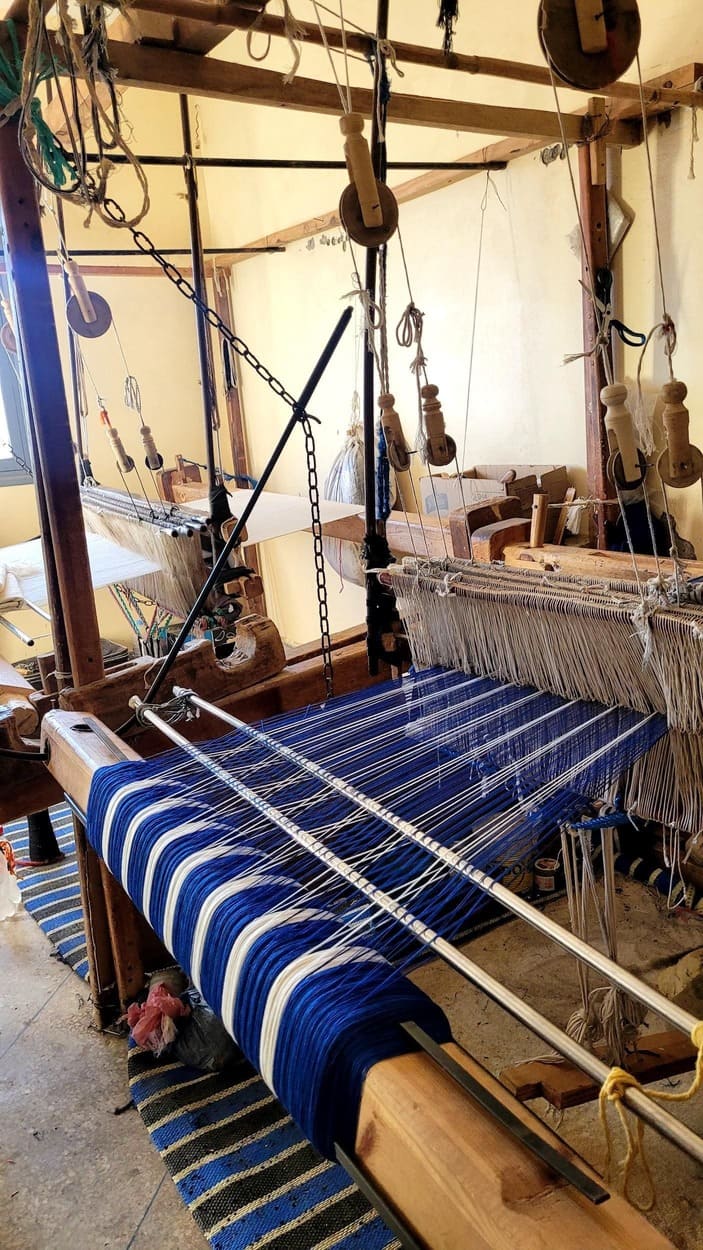 metier a tisser plaids maroc