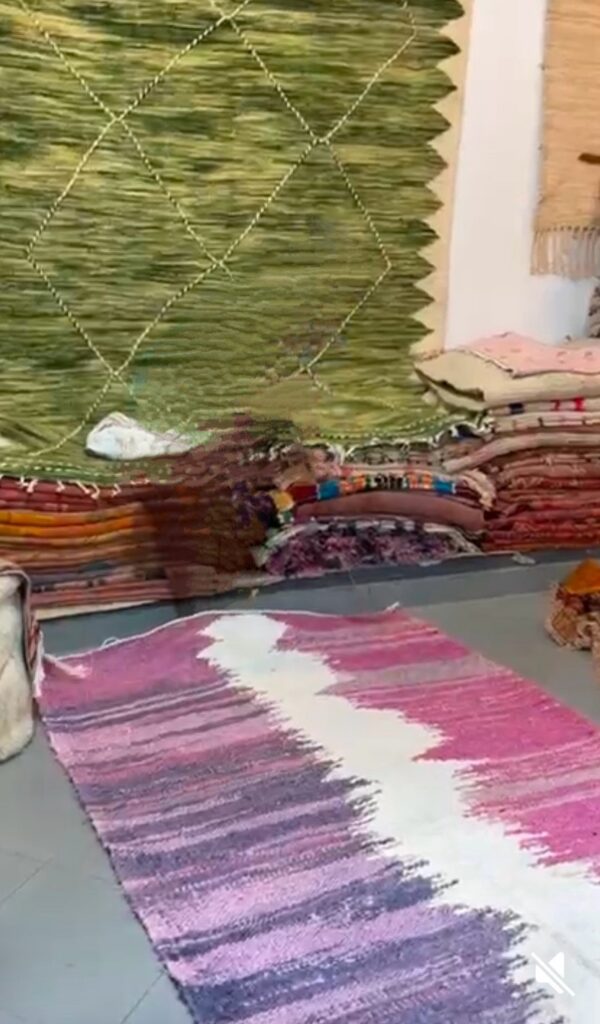 Tapis Boucherouite du Maroc